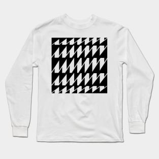 black wavy lines Long Sleeve T-Shirt